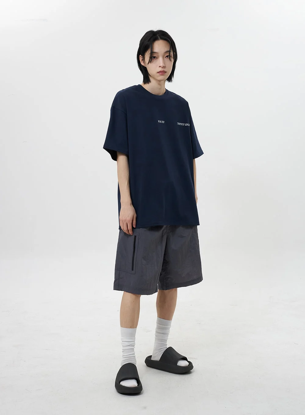 Nylon Bermuda Pants Unisex CY322 - Image 3