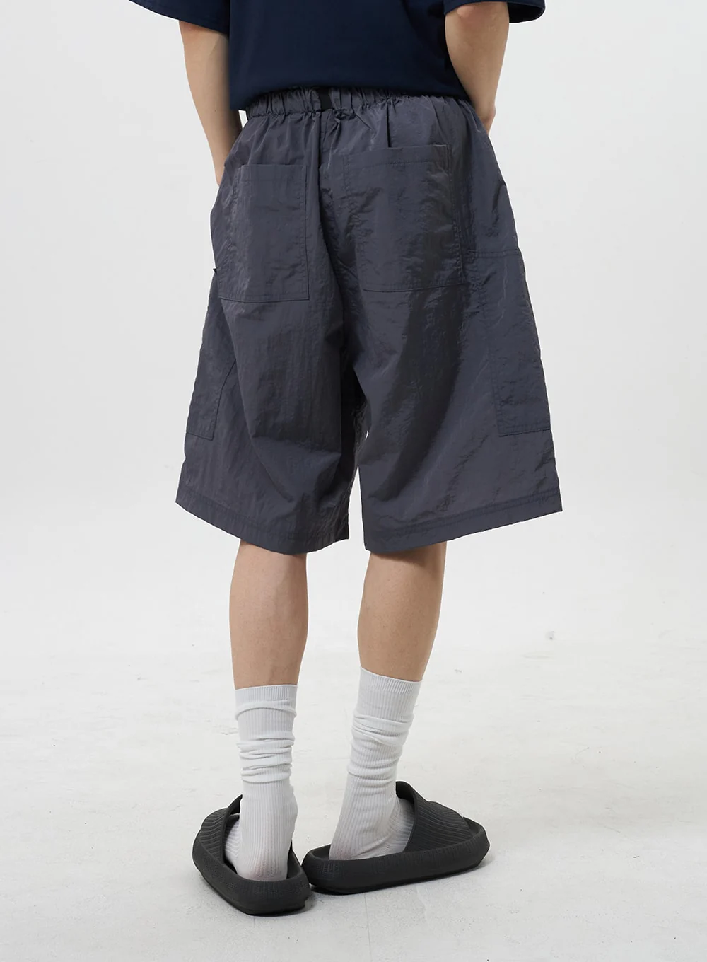 Nylon Bermuda Pants Unisex CY322 - Image 6