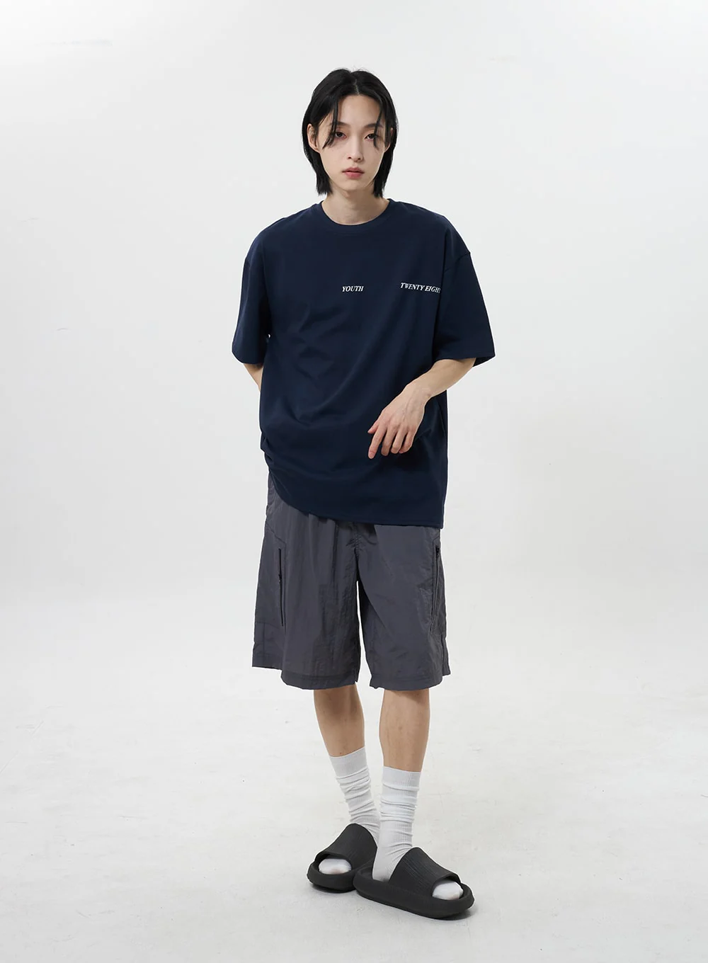 Nylon Bermuda Pants Unisex CY322 - Image 7