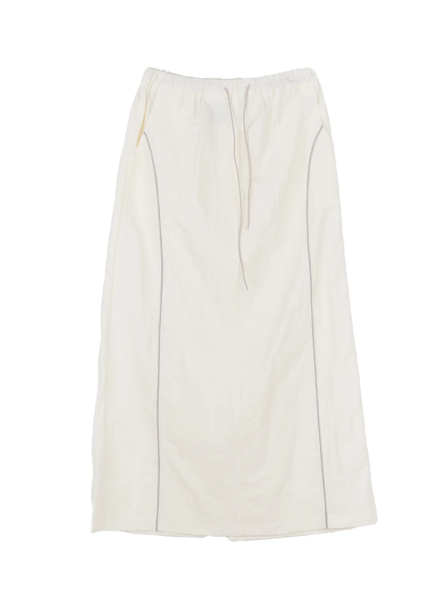 Nylon Drawstring Maxi Skirt CL530 - Image 12