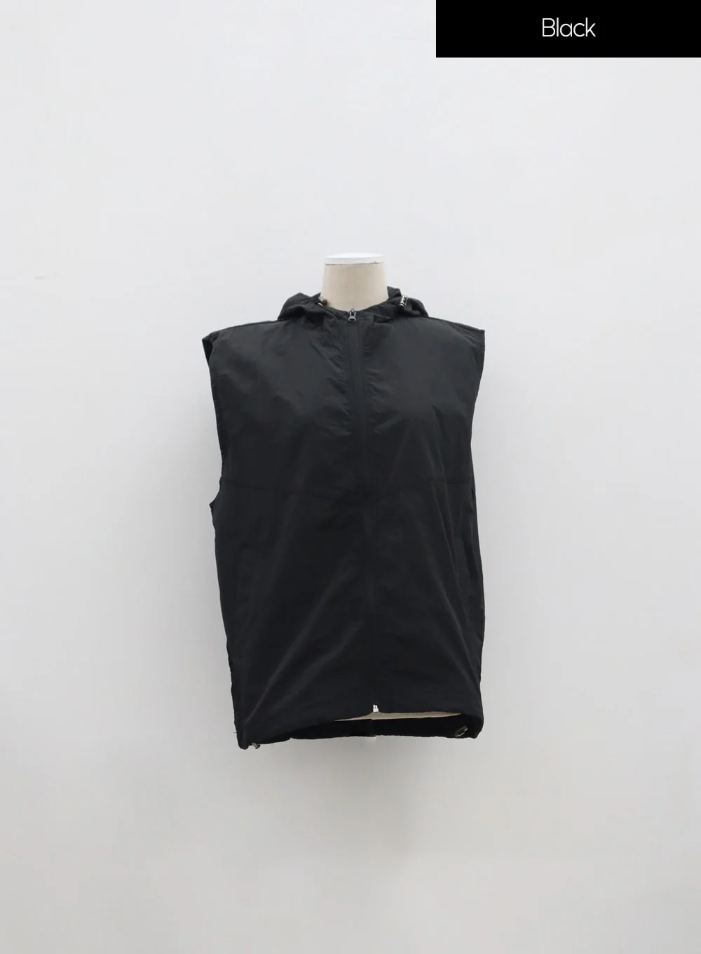 Nylon Hoodie Vest IA304 - Image 14