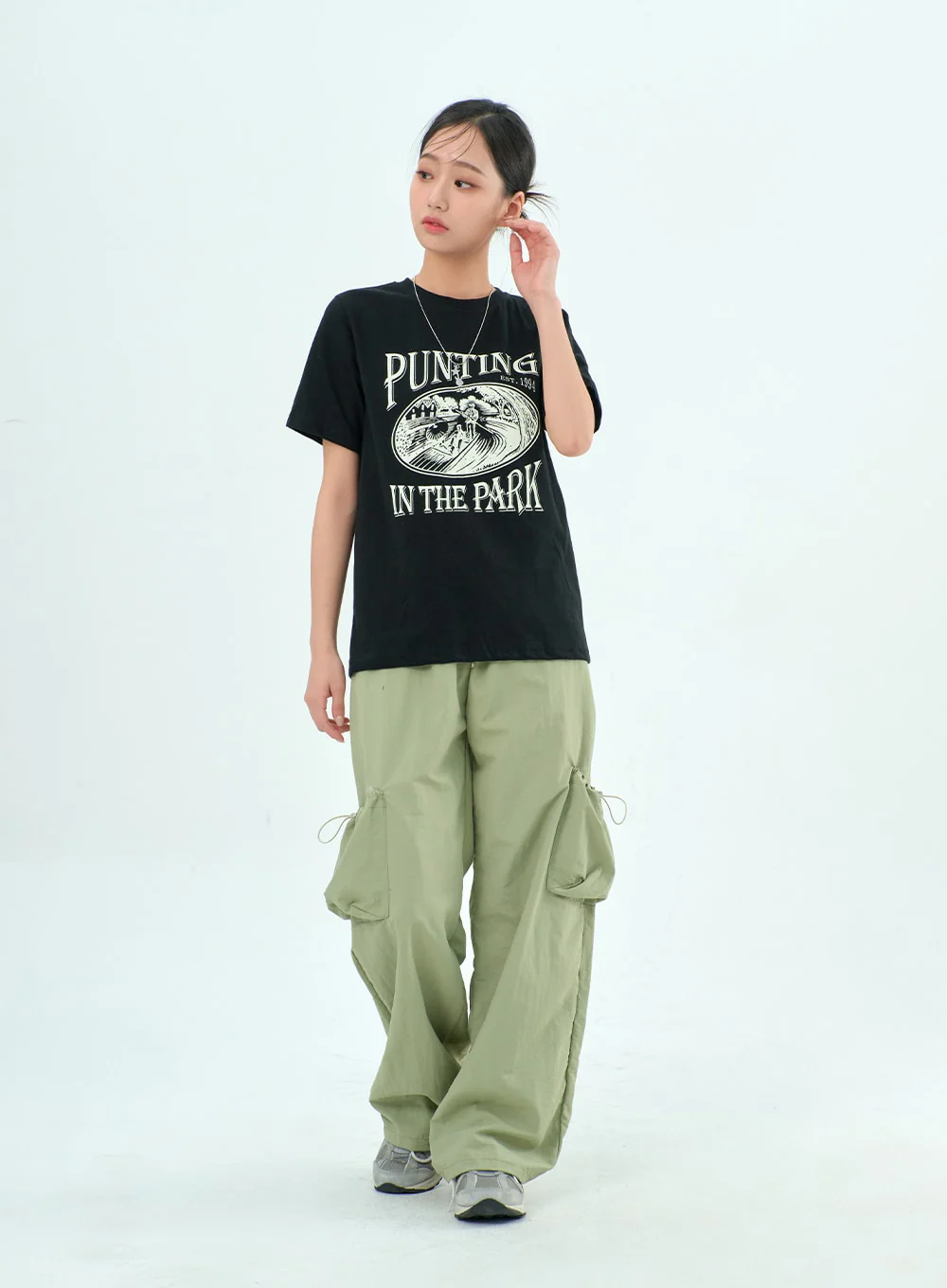 Nylon Pocket Pants BY304 - Image 9