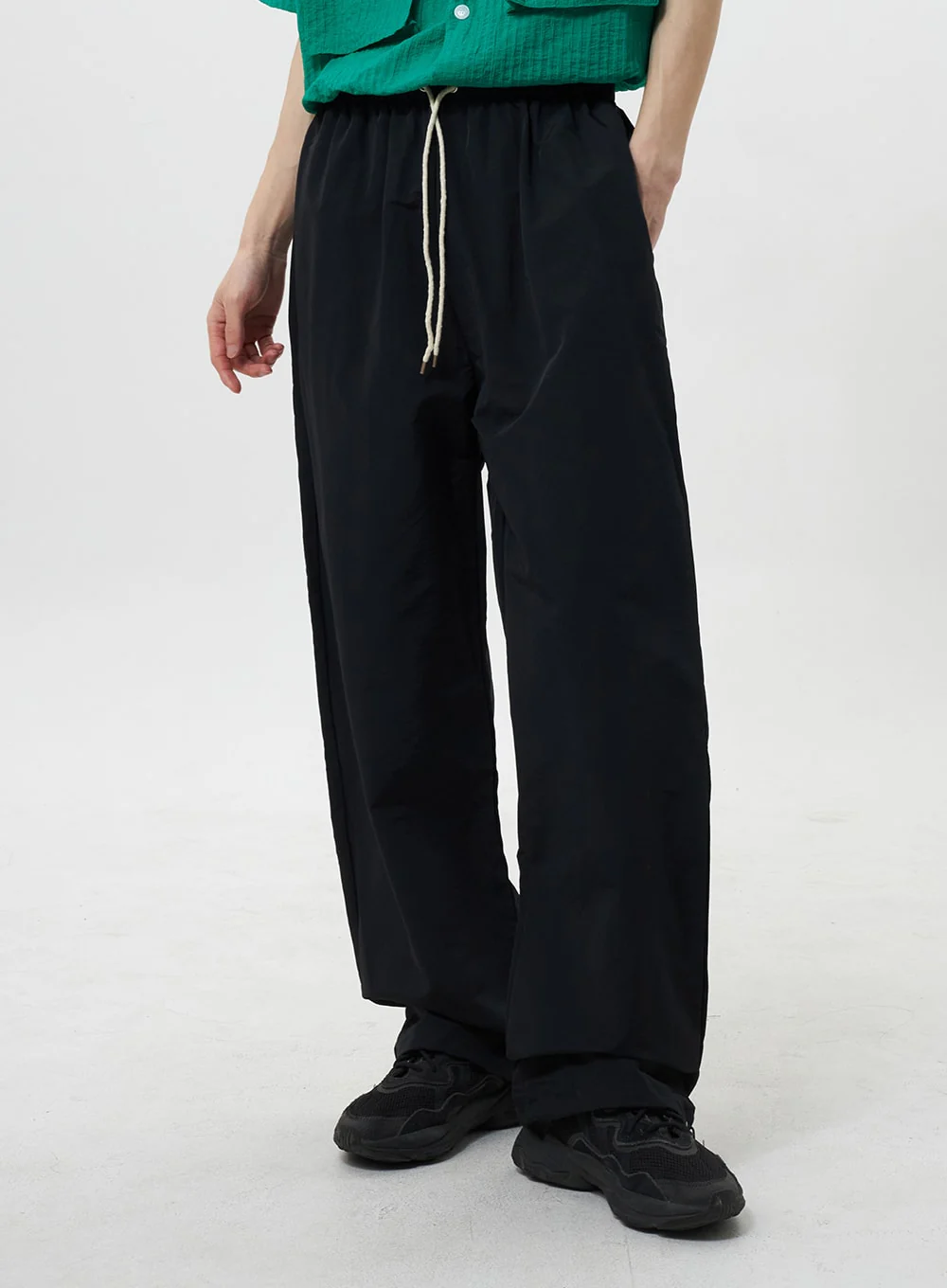 Nylon Track Pants Unisex CY318 - Image 6