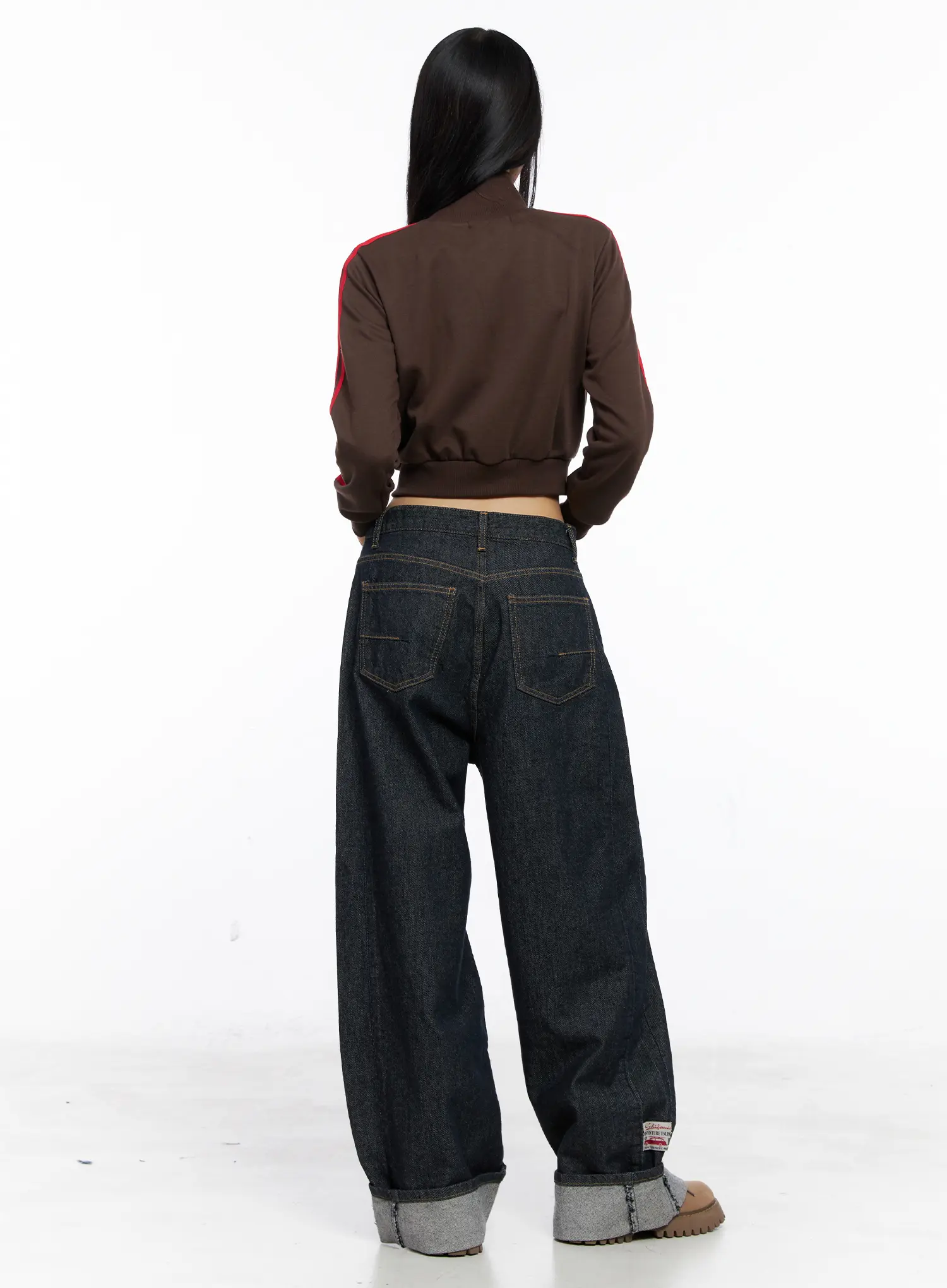 Oakley Cuffed Wide-Leg Jeans CS511 - Image 7