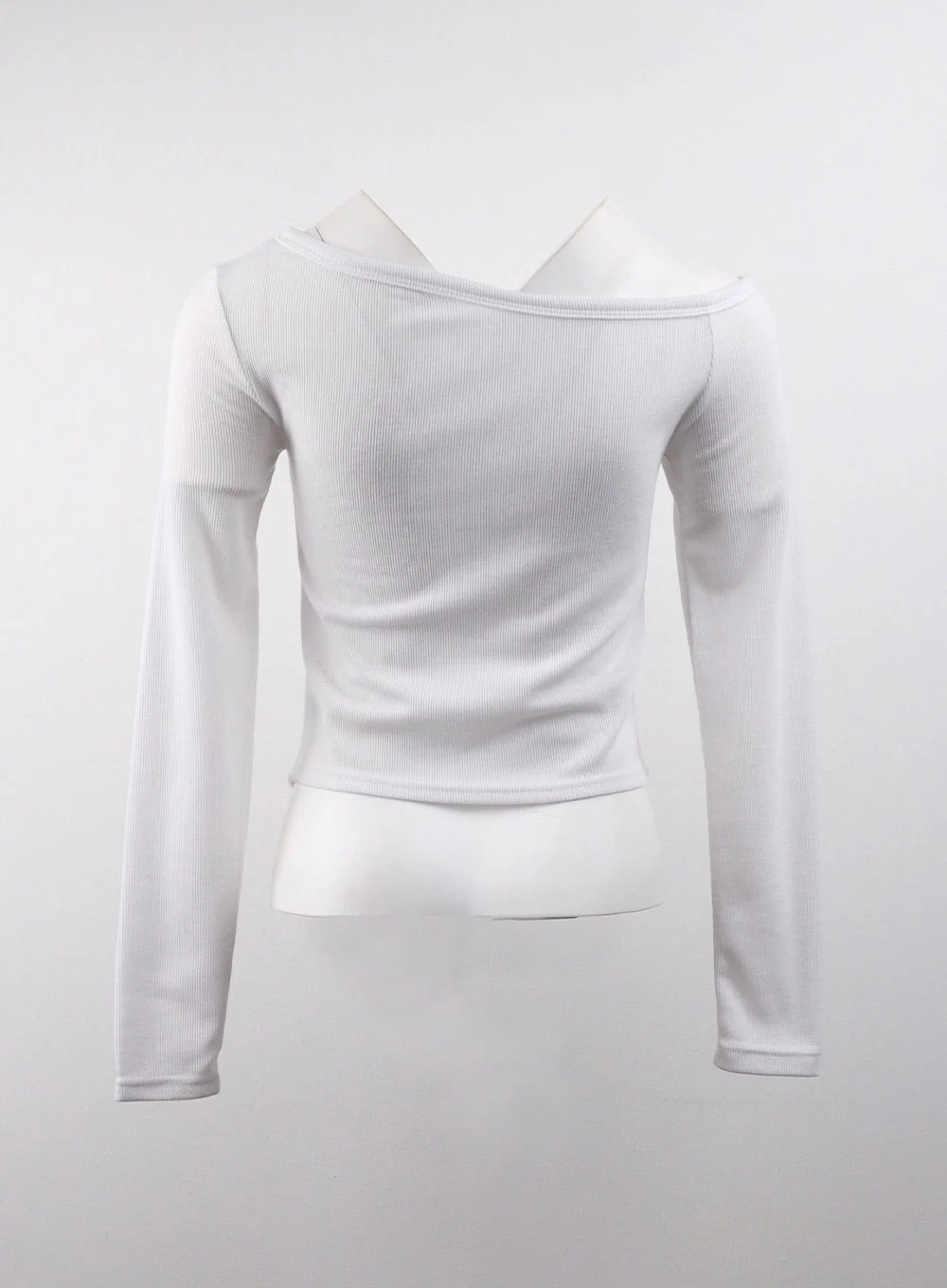 Off-Shoulder Crop Top CJ404 - Image 9