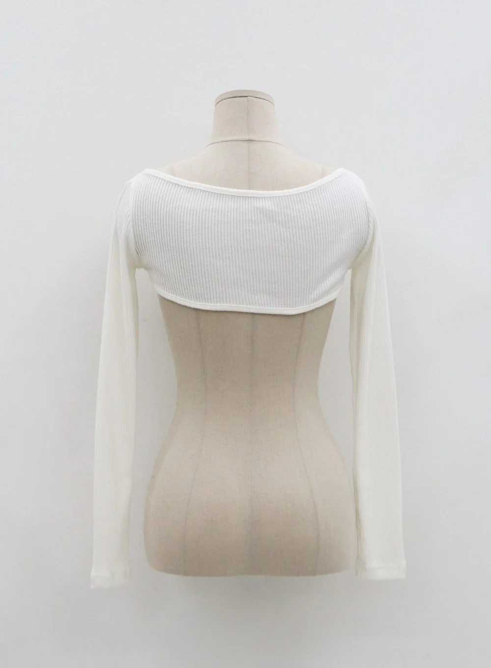 Off-Shoulder Knit Bolero Cardigan IO26 - Image 18