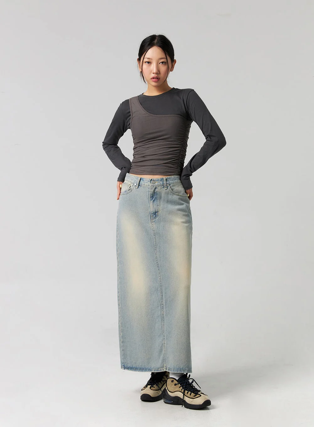 One-Shoulder Cami and Scarf Set CG327 - Image 10