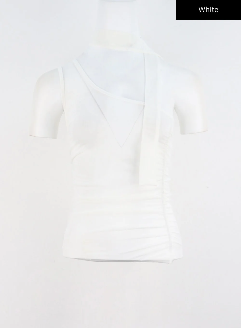 One-Shoulder Cami and Scarf Set CG327 - Image 11