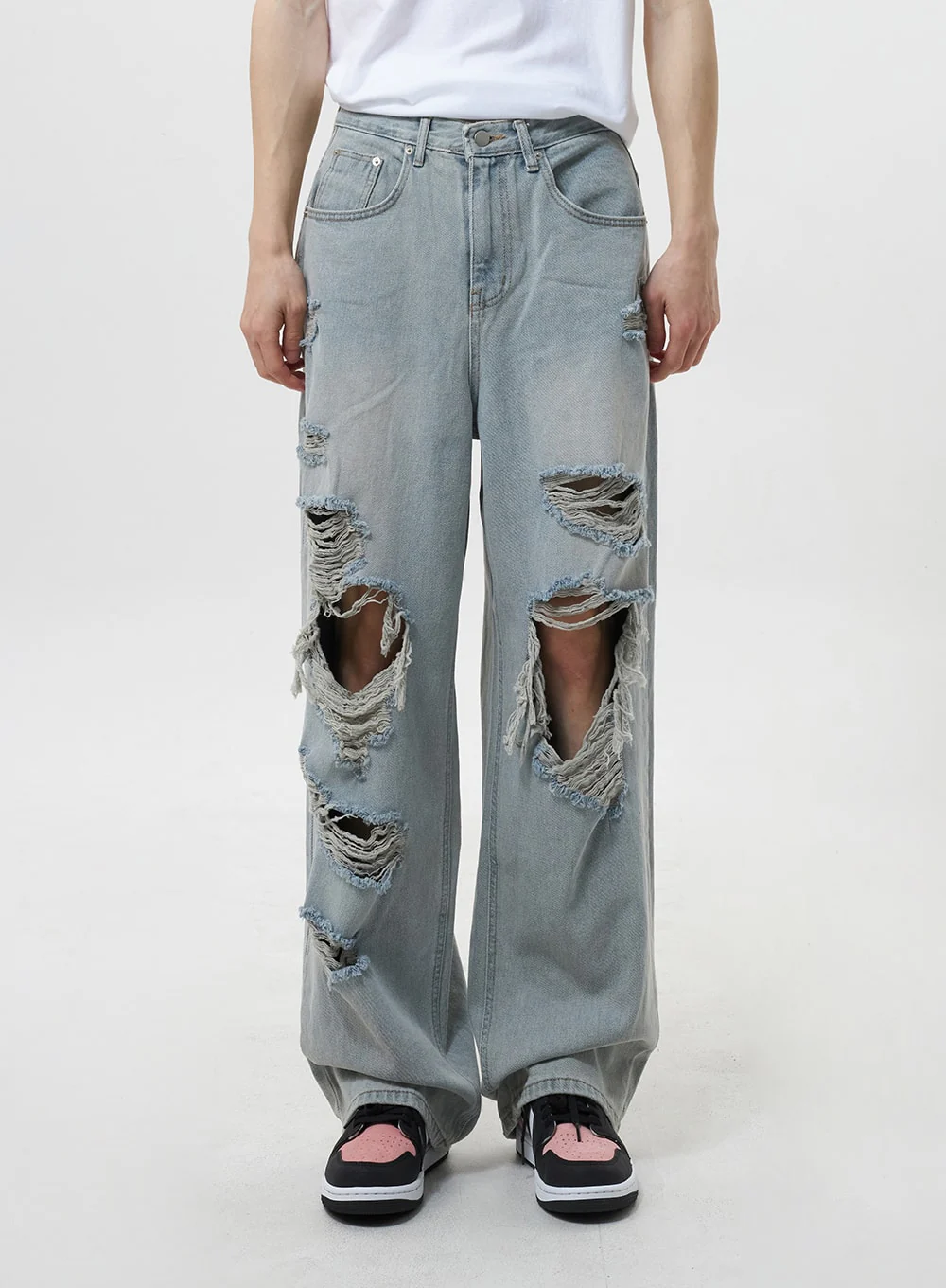 Open Stitch Shirt Unisex CY319 - Image 11