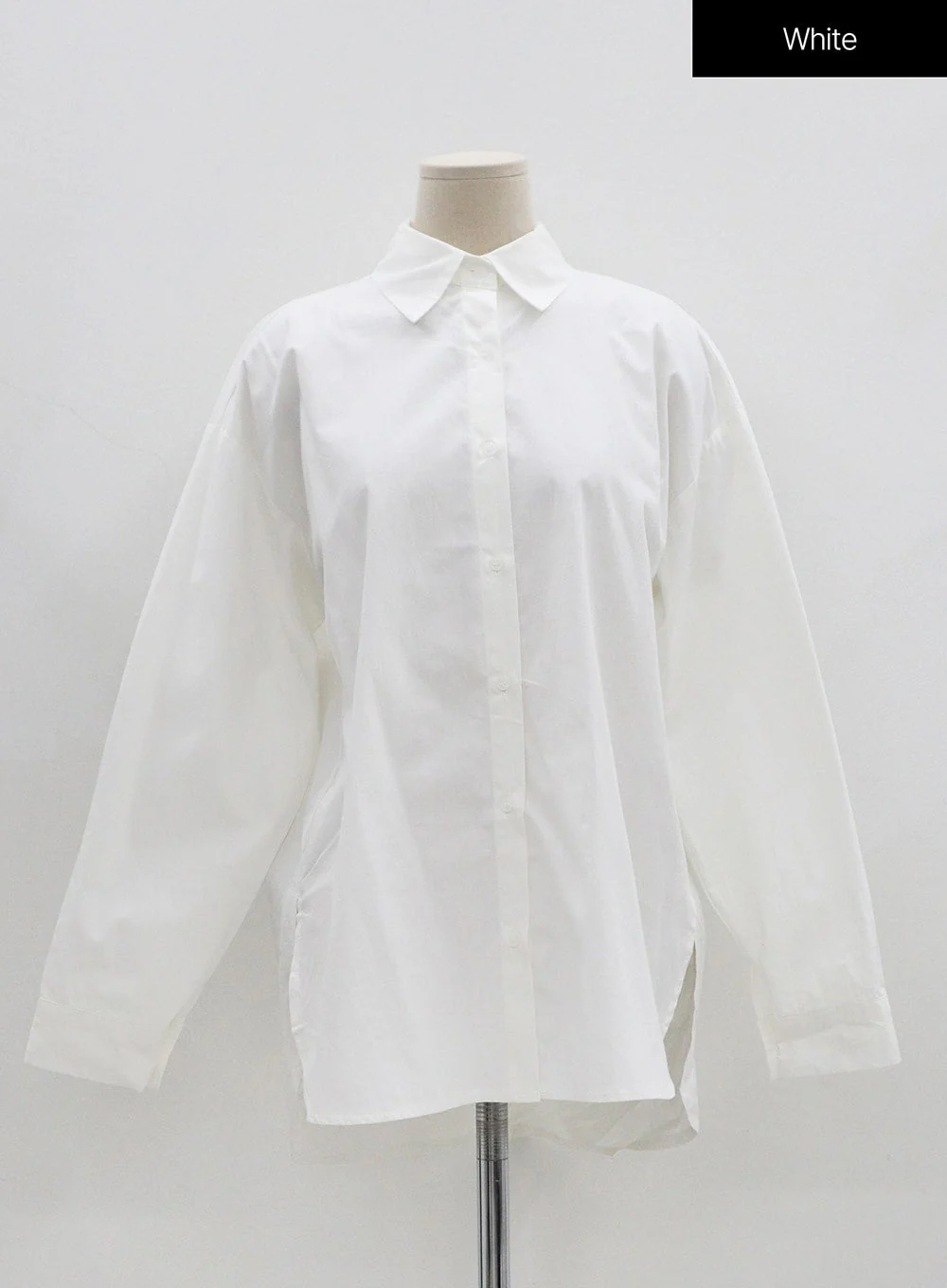 Oversize Long Sleeve Shirt OO04 - Image 16