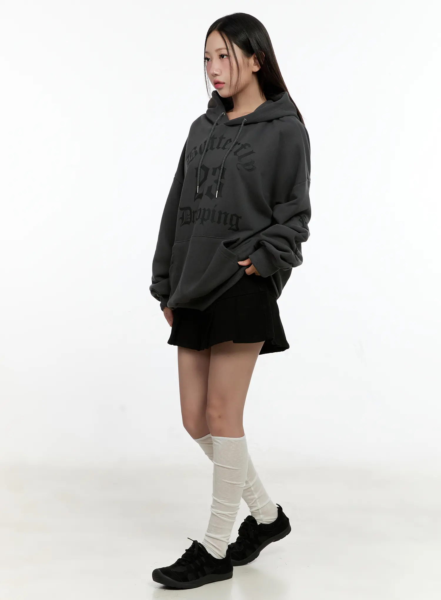 Oversized "Butterfly" Graphic Hoodie CG501 - Image 7