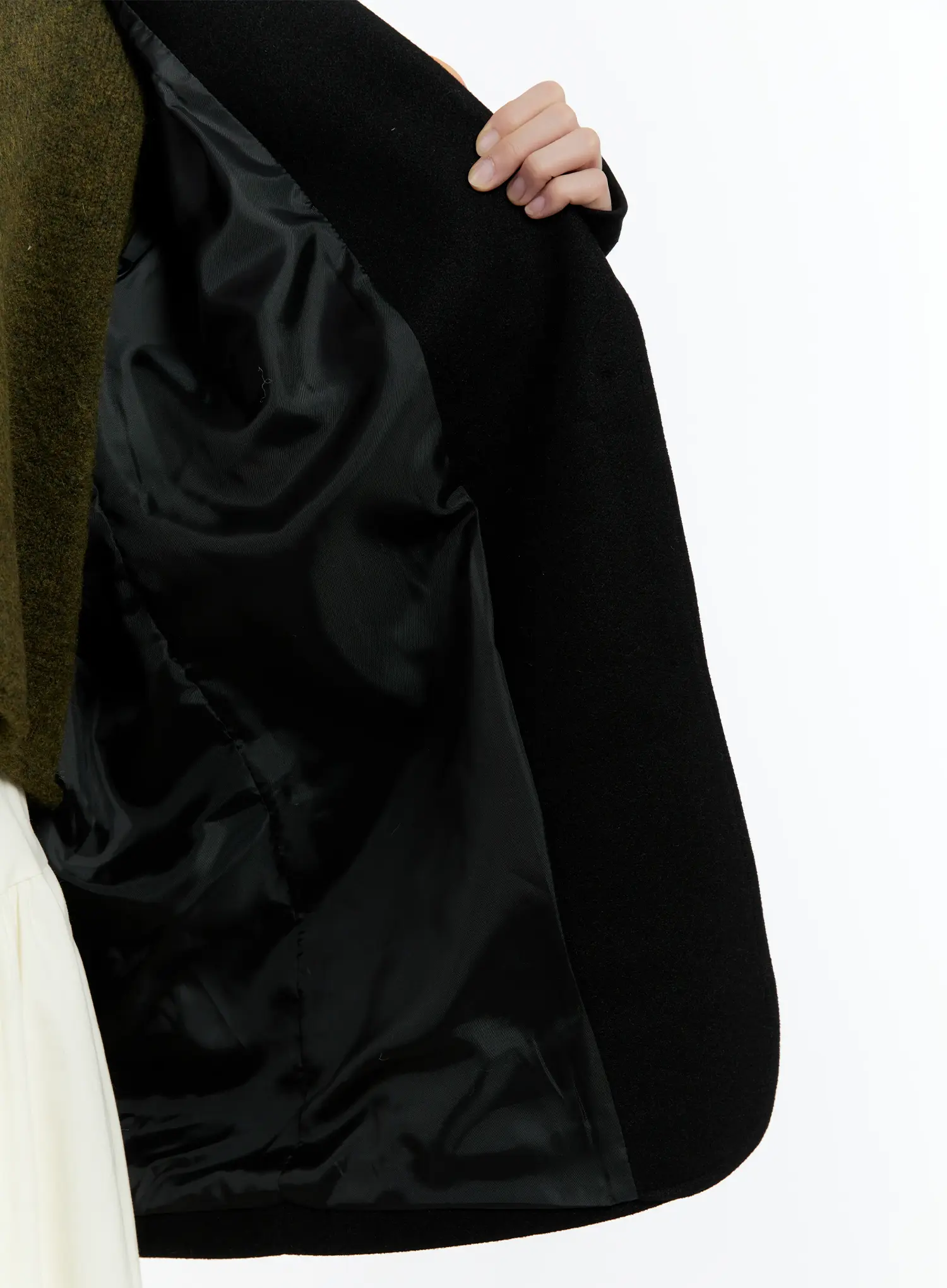 Oversized Buttoned Collar Jacket ID510 - Image 8