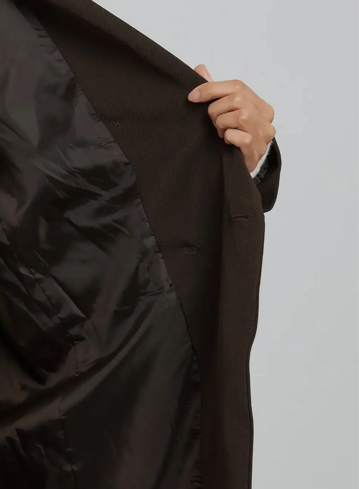 Oversized Double Button Blazer ID516 - Image 11