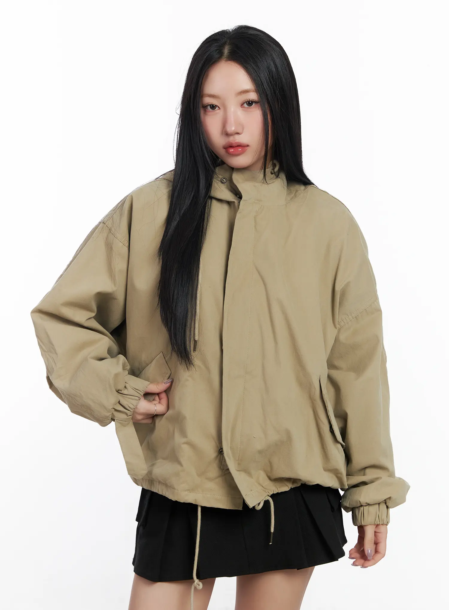 Oversized Field Hoodie Jacket CF503 - Image 13