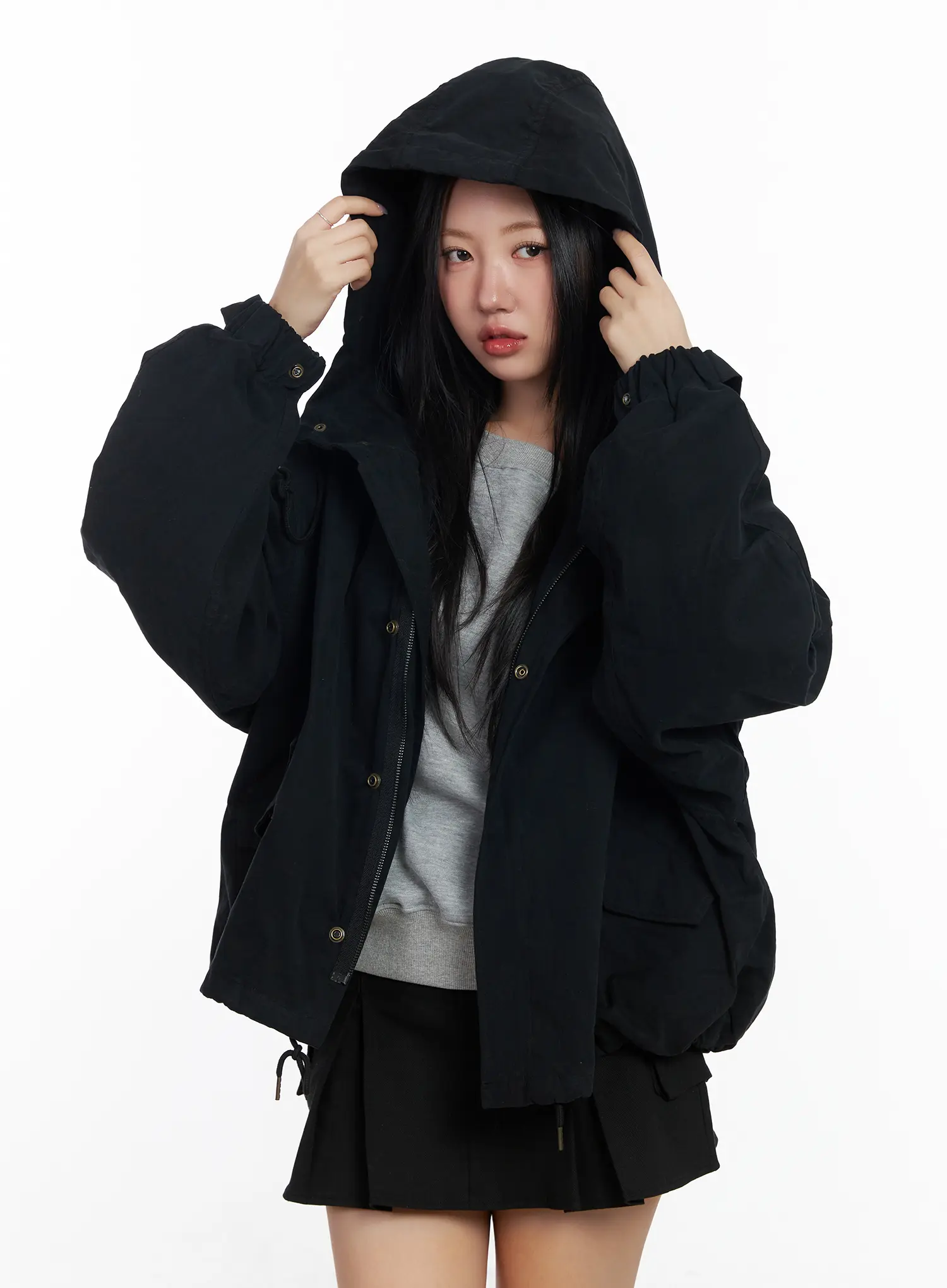 Oversized Field Hoodie Jacket CF503 - Image 14