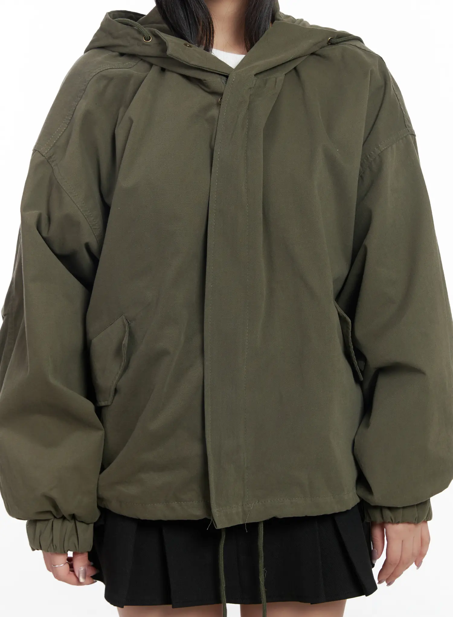 Oversized Field Hoodie Jacket CF503 - Image 9