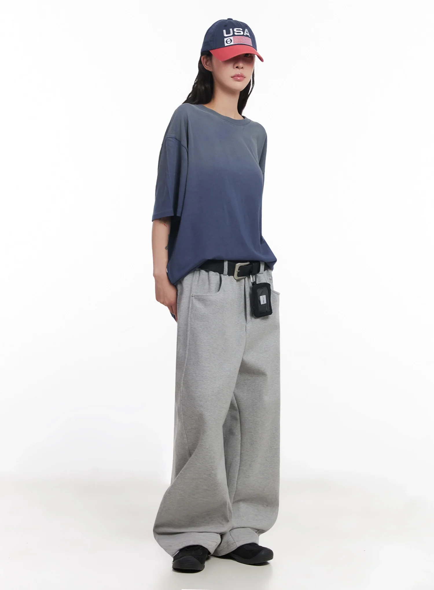 Oversized Gradient Fade T-Shirt IC503 - Image 14