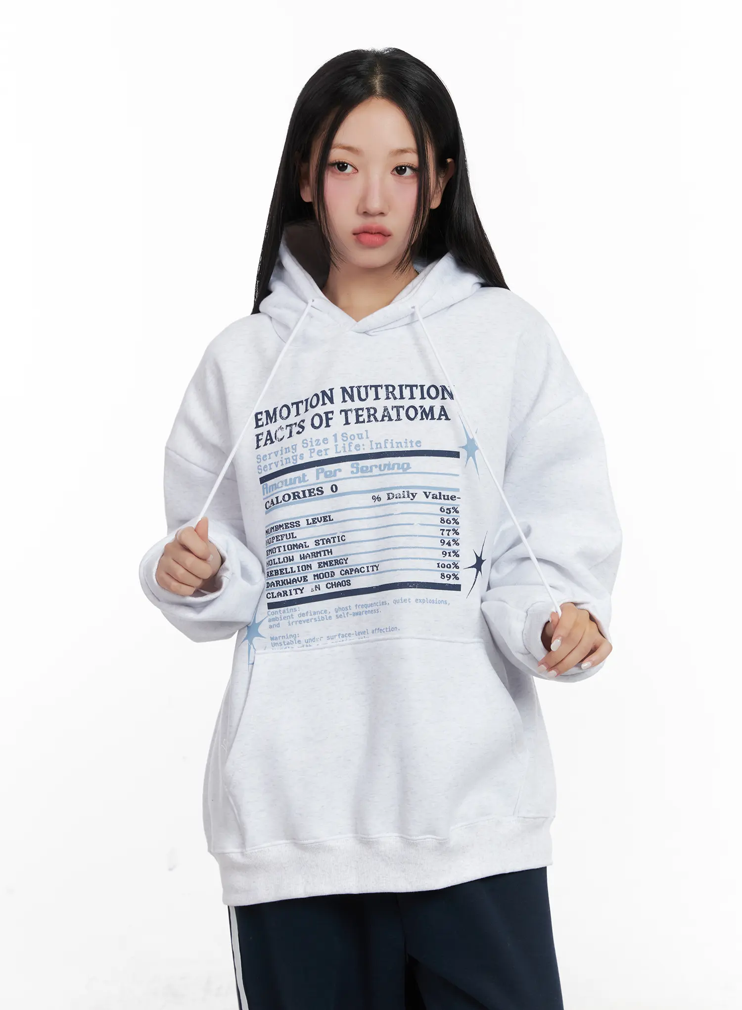 Oversized Graphic Hoodie CN528 - Image 8