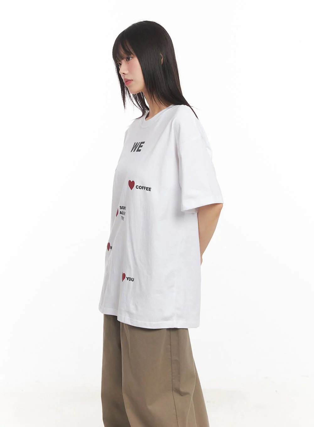 Oversized Graphic T-Shirt CA523 - Image 3