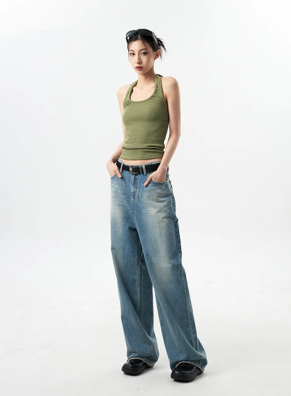 Oversized Jeans Unisex CY312 - Image 13