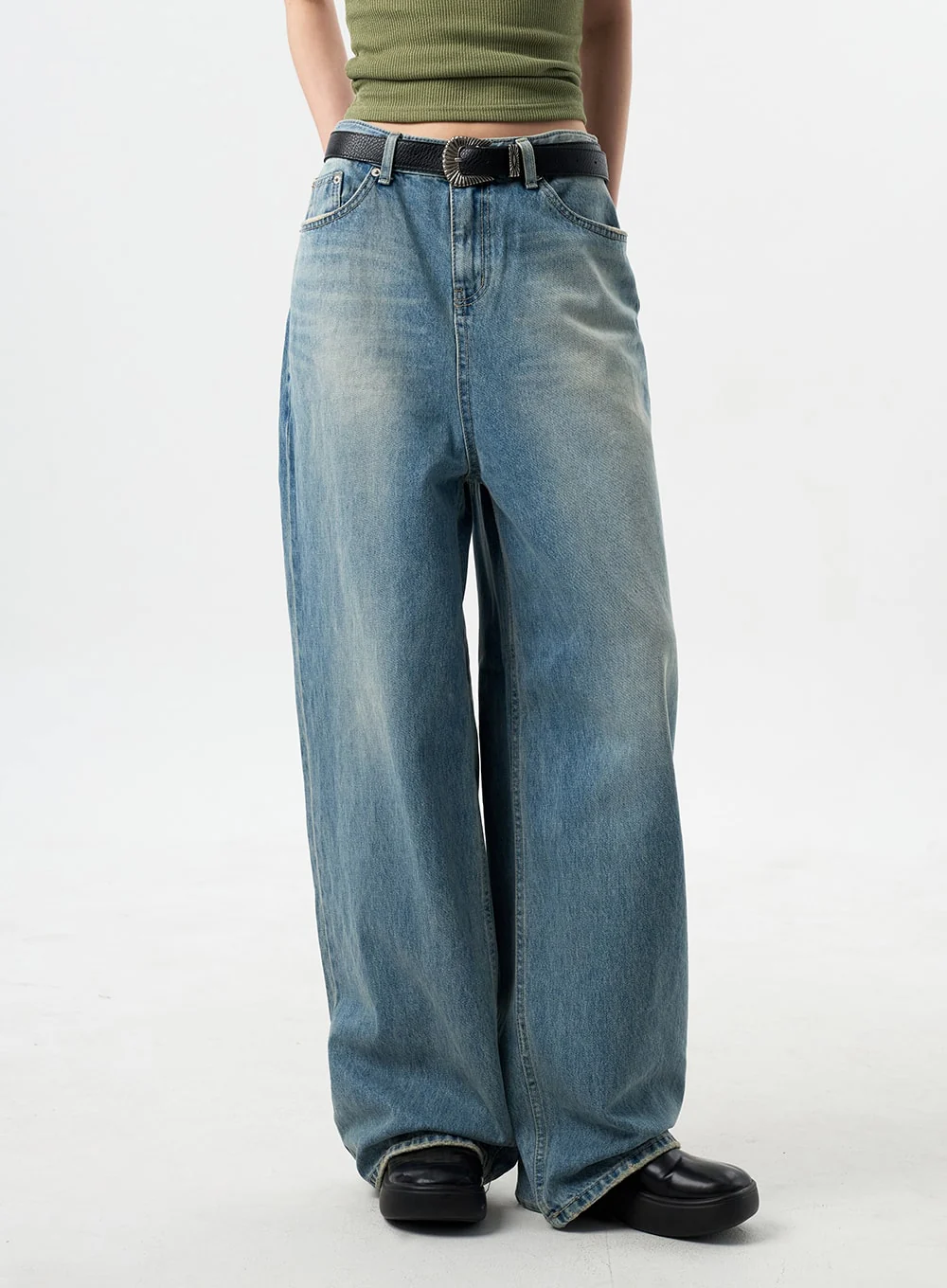 Oversized Jeans Unisex CY312 - Image 5