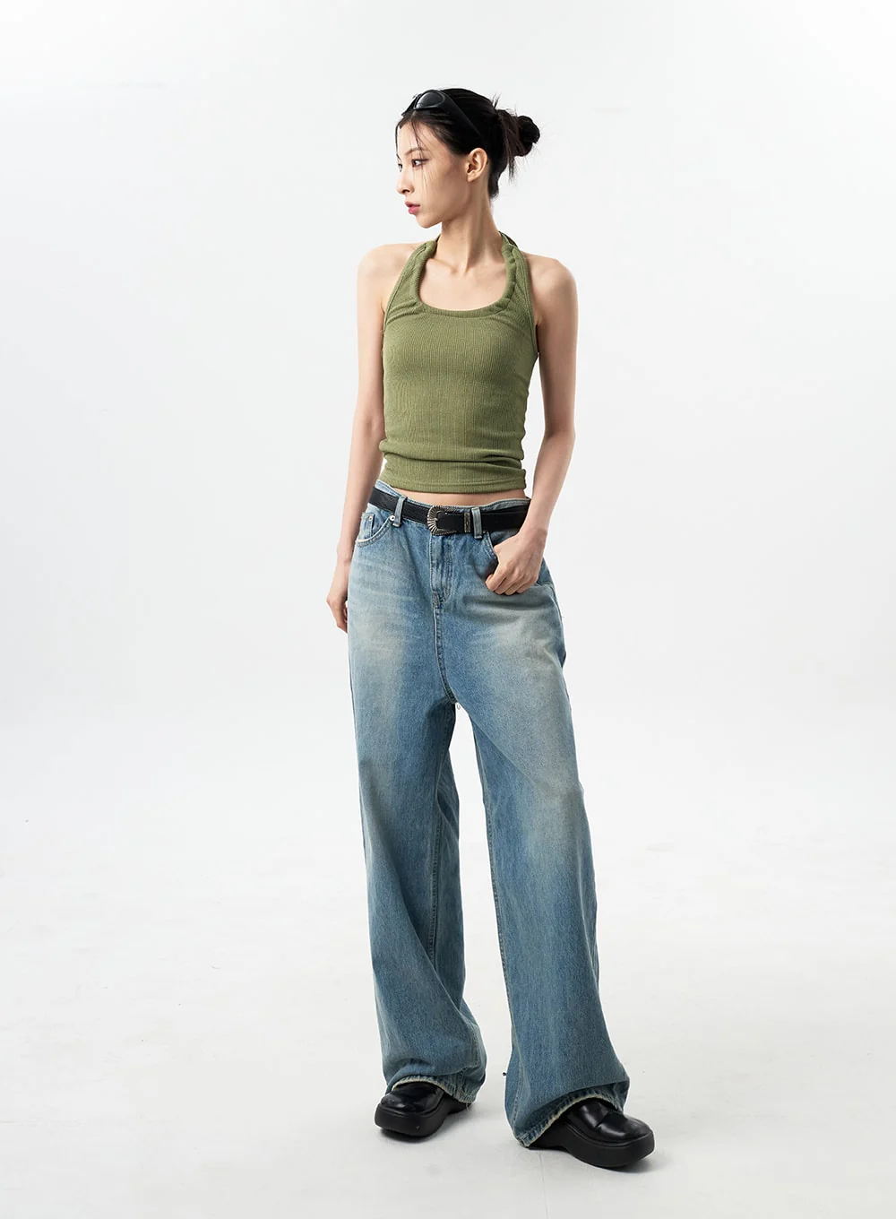 Oversized Jeans Unisex CY312 - Image 7