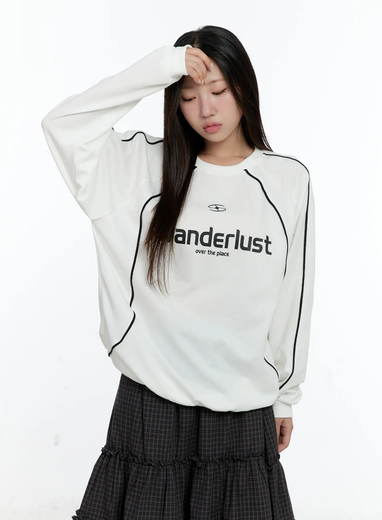 Oversized Jersey Sweatshirt CS517 - Image 10