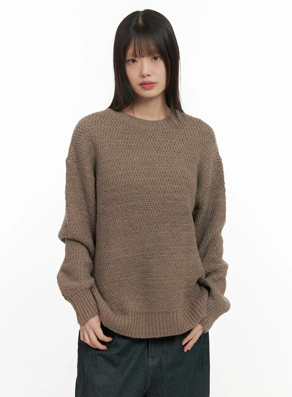 Oversized Mohair-Blend Sweater CD425 - Image 12