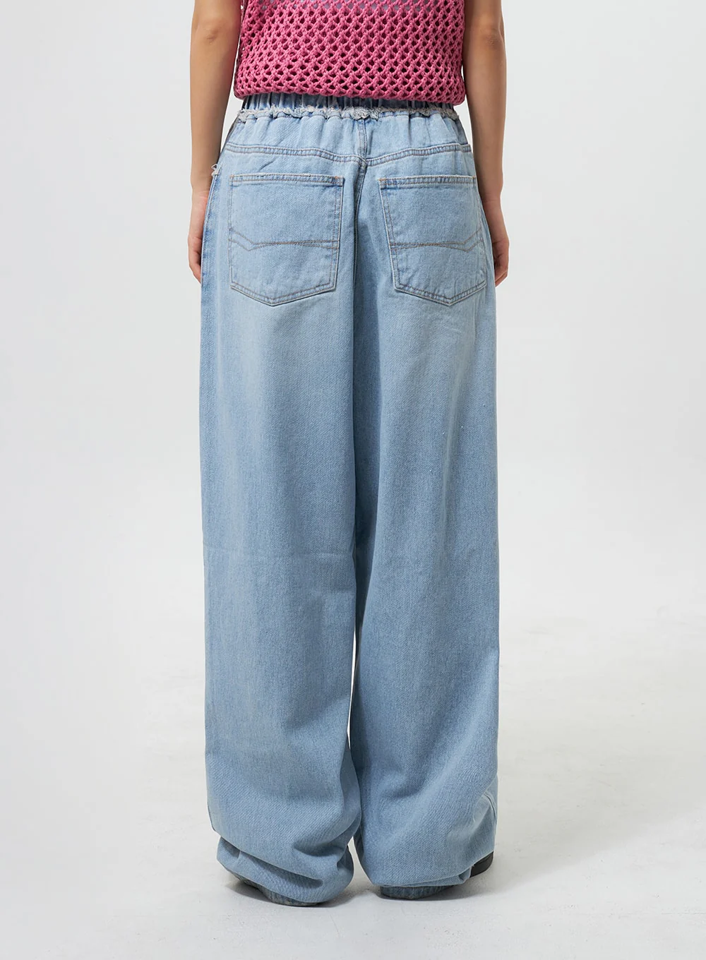 Oversized Ripped Jeans CY324 - Image 6