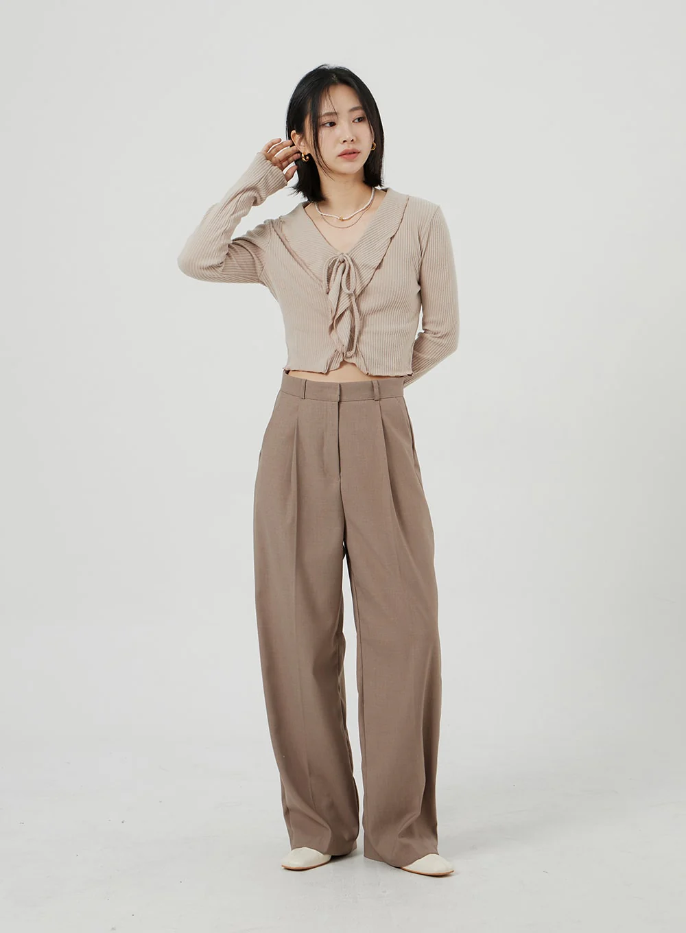 Oversized Tailored Pants OF314 - Image 8