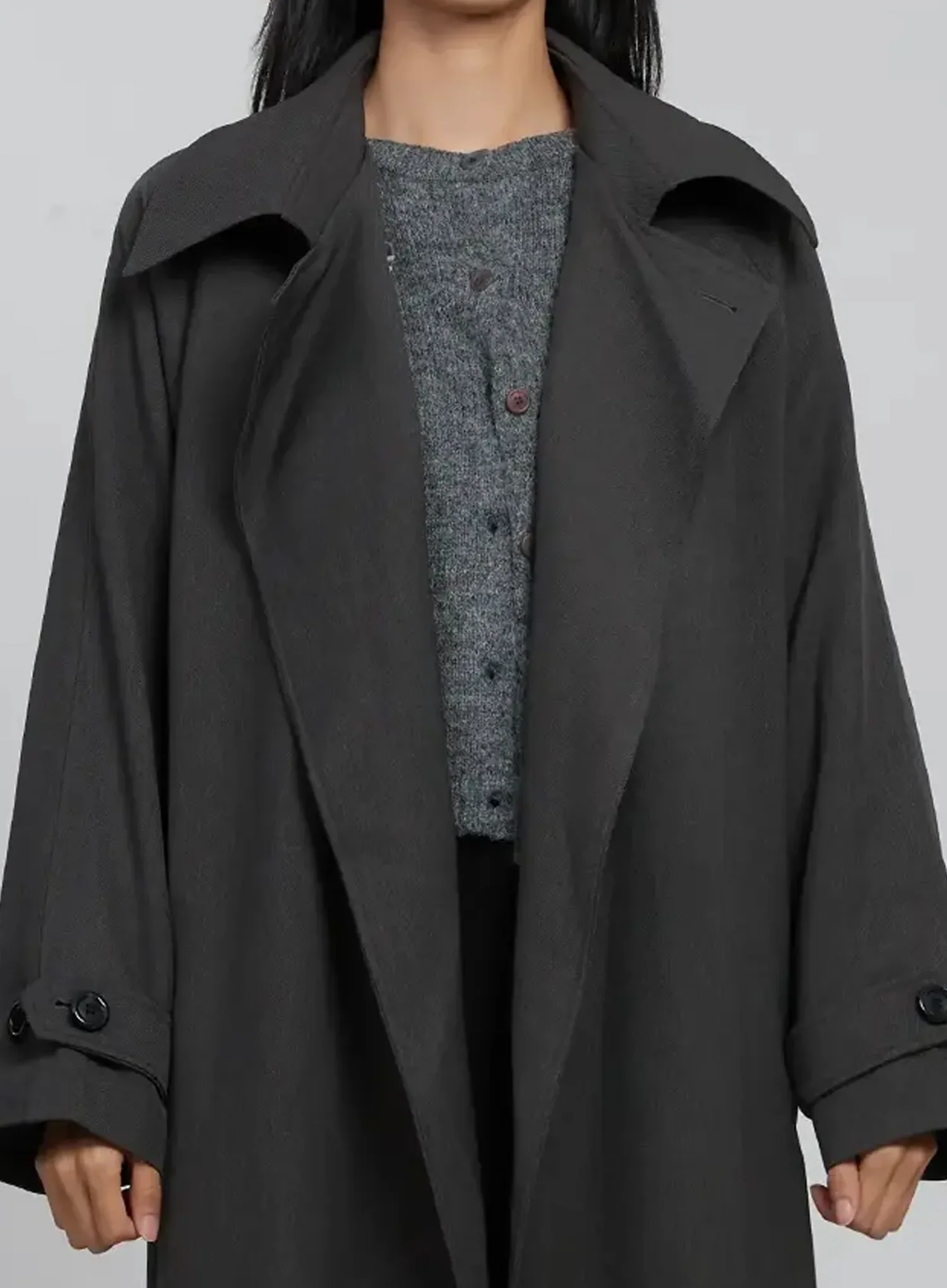 Oversized Trench Coat ID516 - Image 3