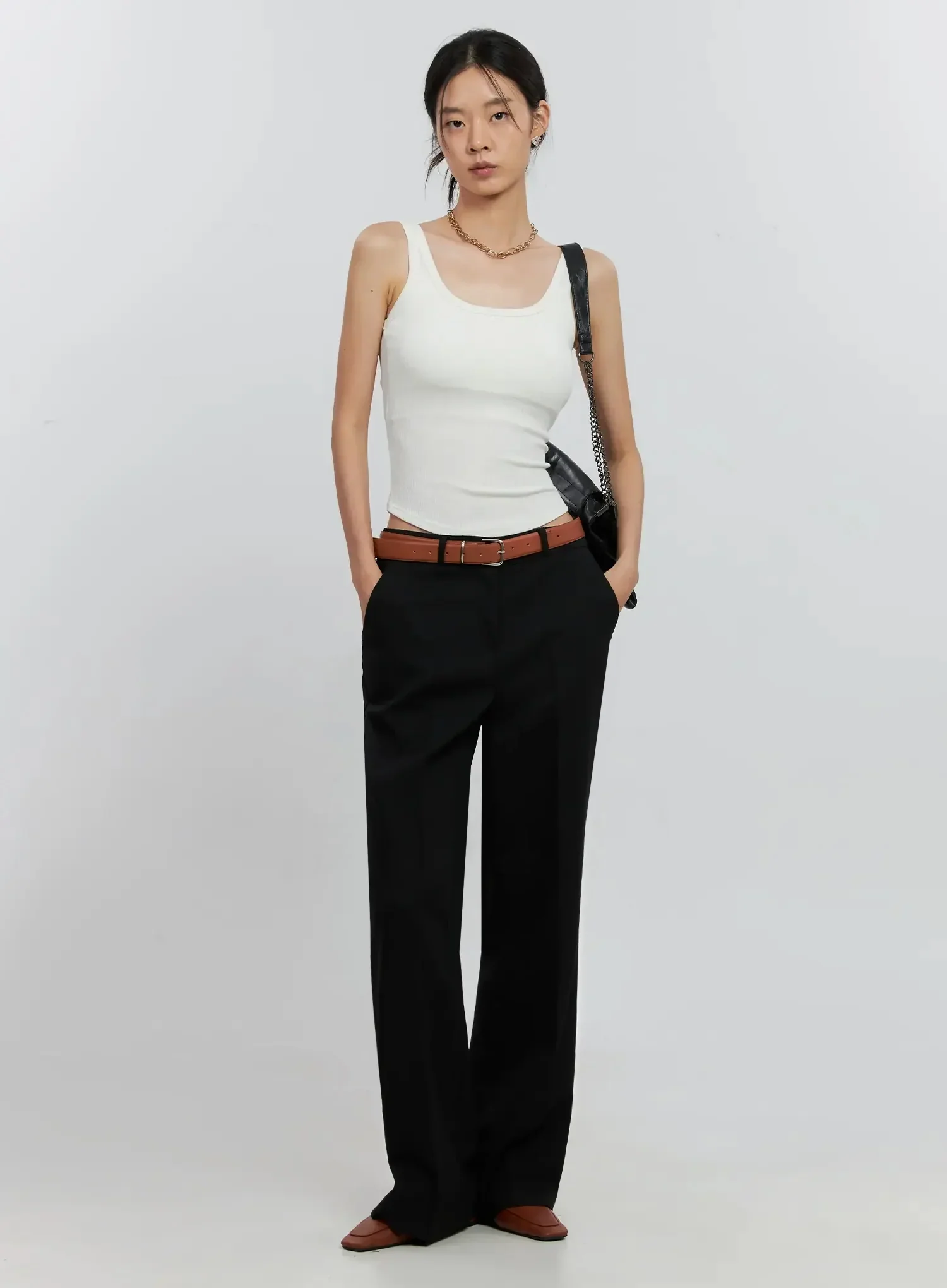 Padded Square-Neck Top IS516 - Image 13