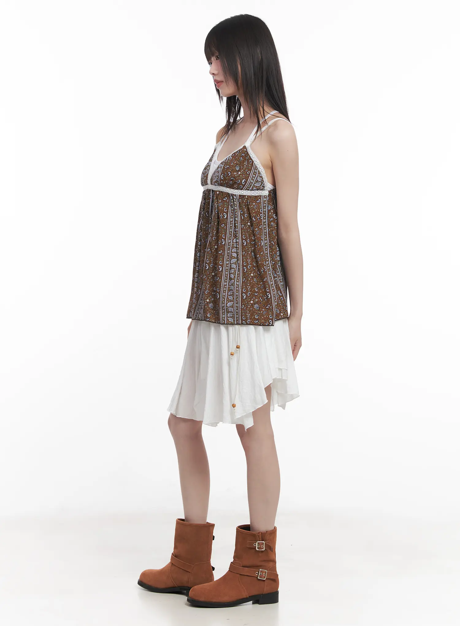 Paisley Lace Cami Top CU518 - Image 5