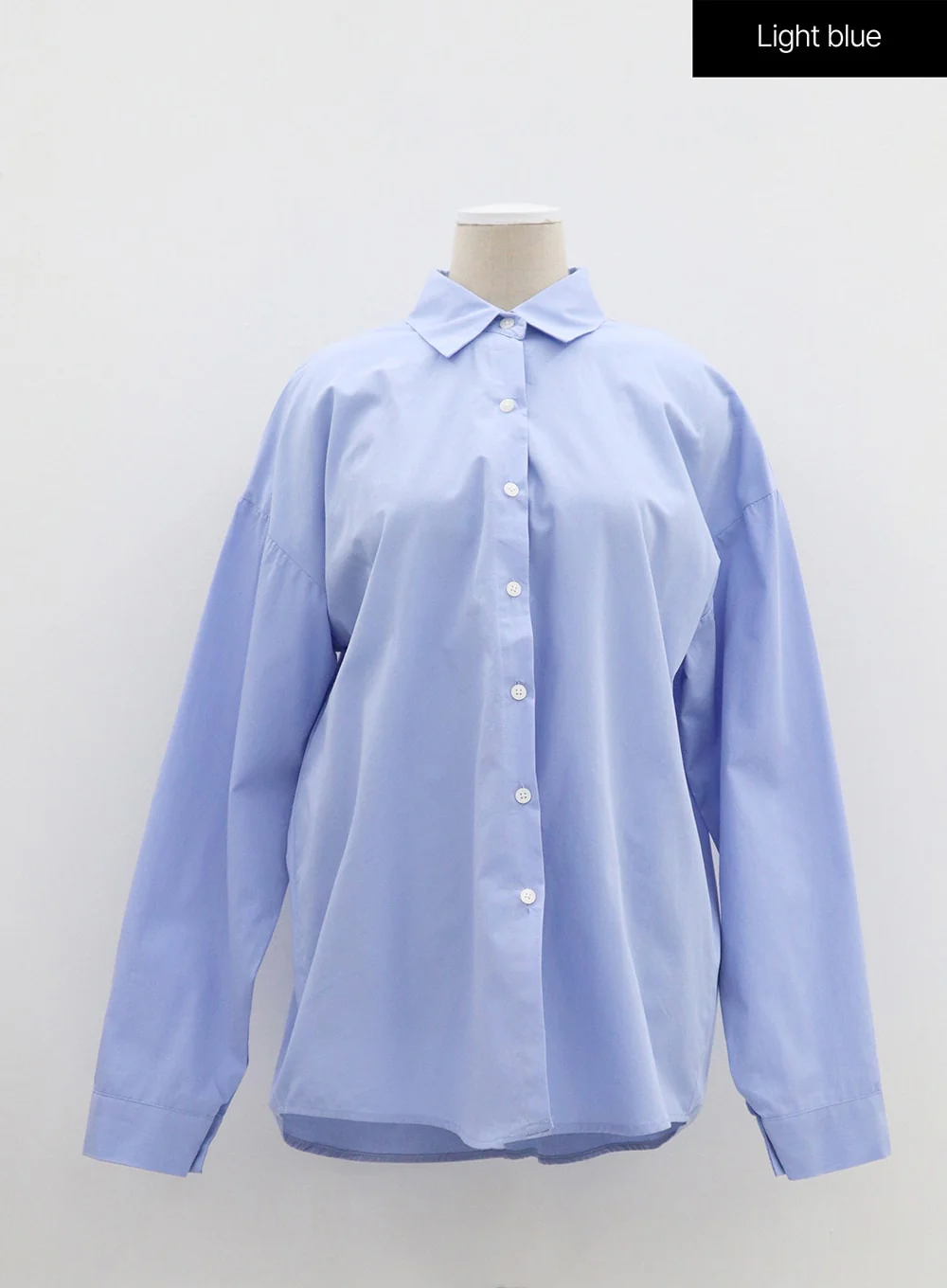 Pastel Color Oversized Shirt BM304 - Image 11