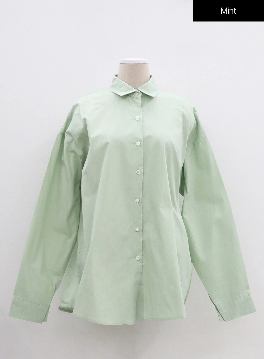 Pastel Color Oversized Shirt BM304 - Image 13