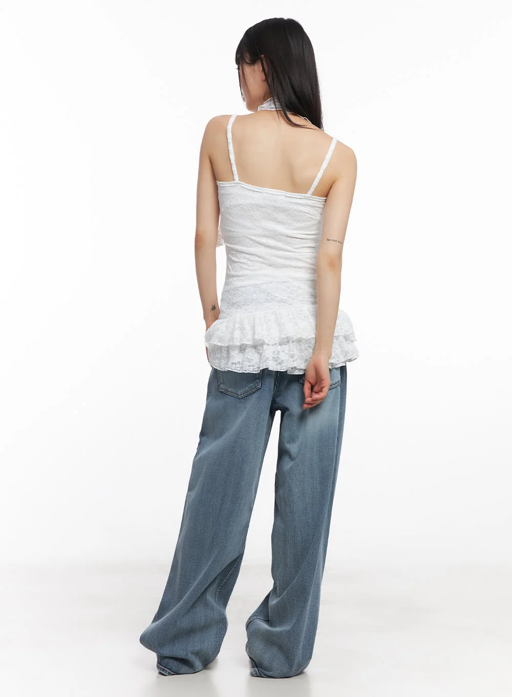 Pauline Wide-Leg Baggy Jeans CY512 - Image 4