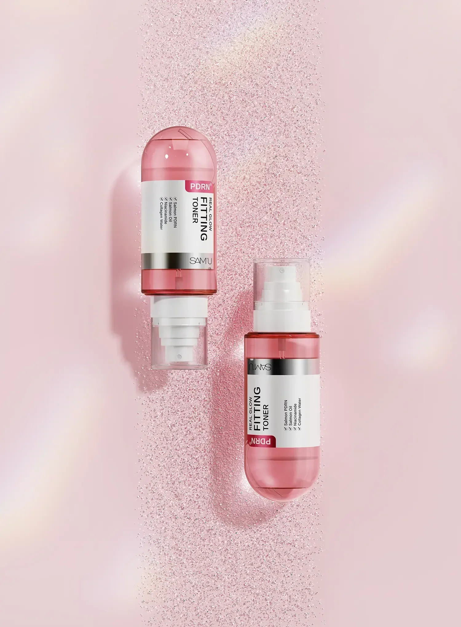 PDRN Real Glowing Fitting Toner (180ml) - Image 4
