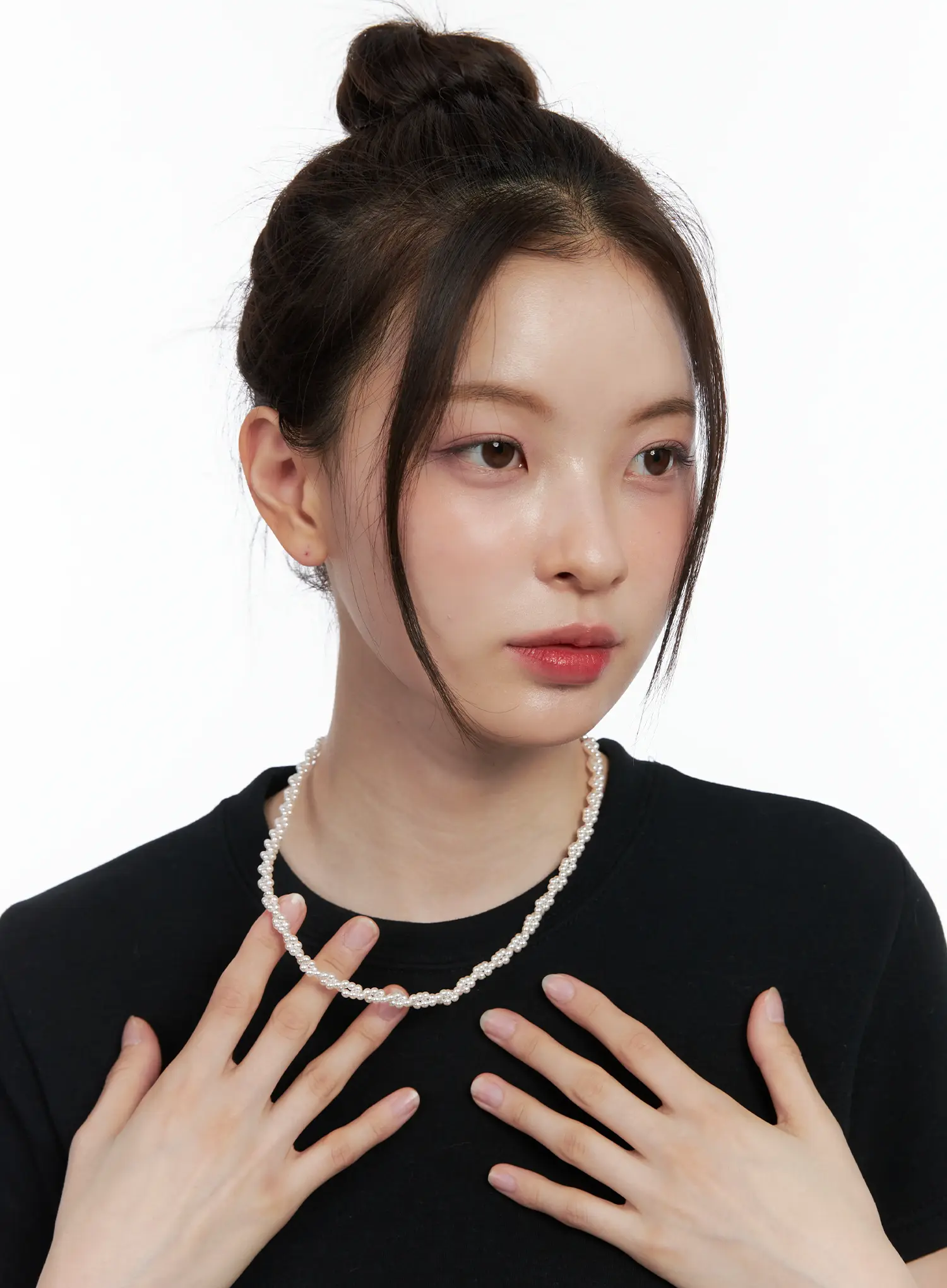 Pearl Strand Necklace IN514 - Image 2