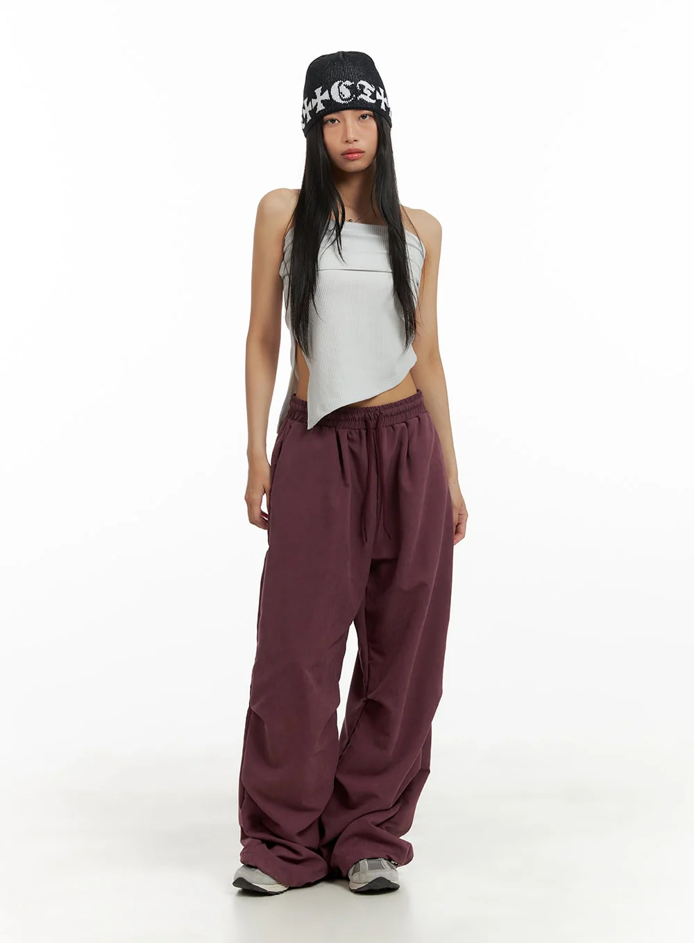 Pintuck Polyester Joggers (Unisex) CA424 - Image 2