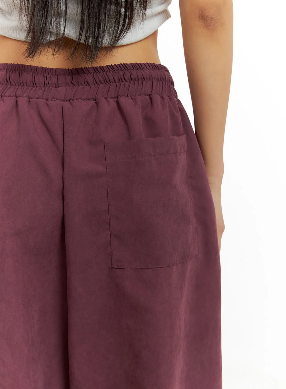 Pintuck Polyester Joggers (Unisex) CA424 - Image 5