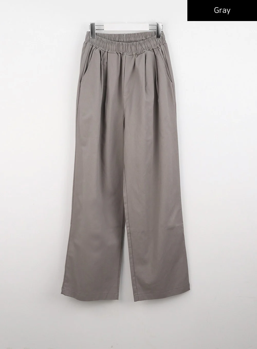 Pintuck Wide Fit Pants IO326 - Image 13