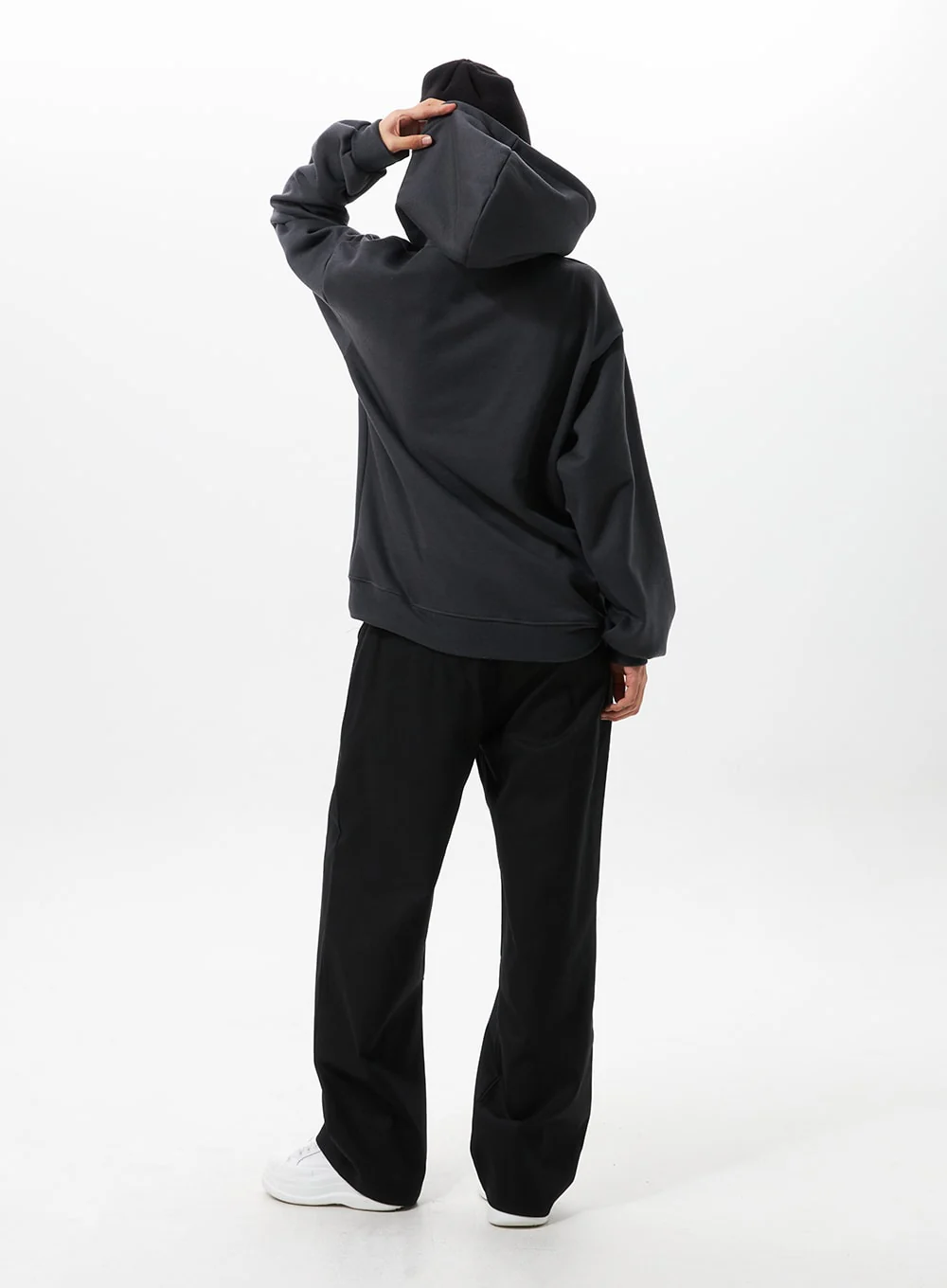 Pintuck Wide Fit Pants IO326 - Image 4