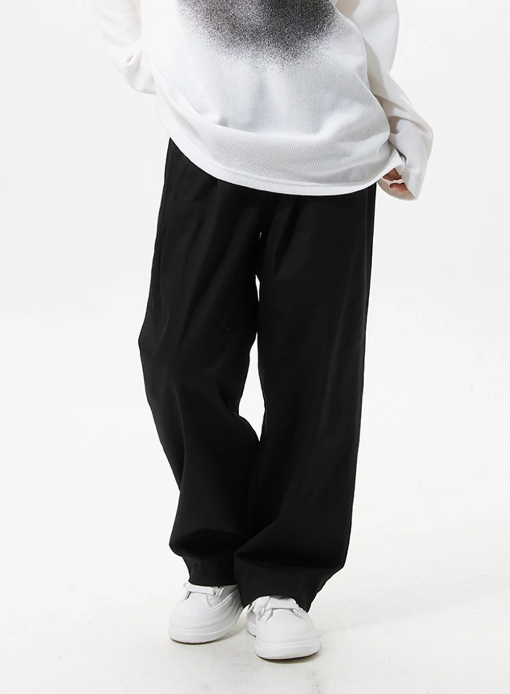 Pintuck Wide Fit Pants IO326 - Image 6