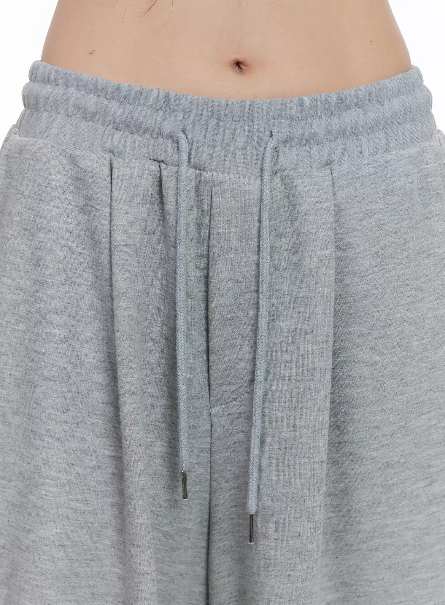 Pintuck Wide Leg Sweatpants IS508 - Image 3