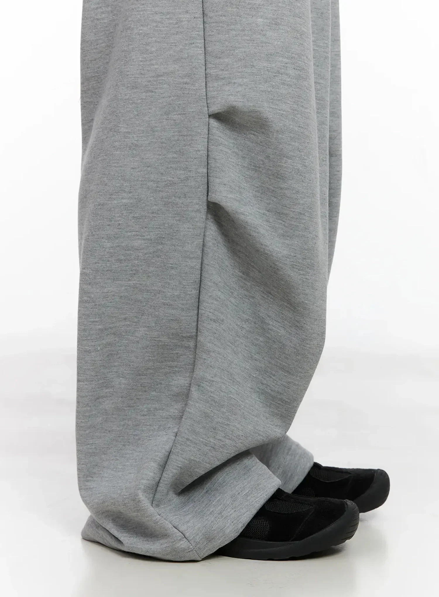 Pintuck Wide Leg Sweatpants IS508 - Image 9