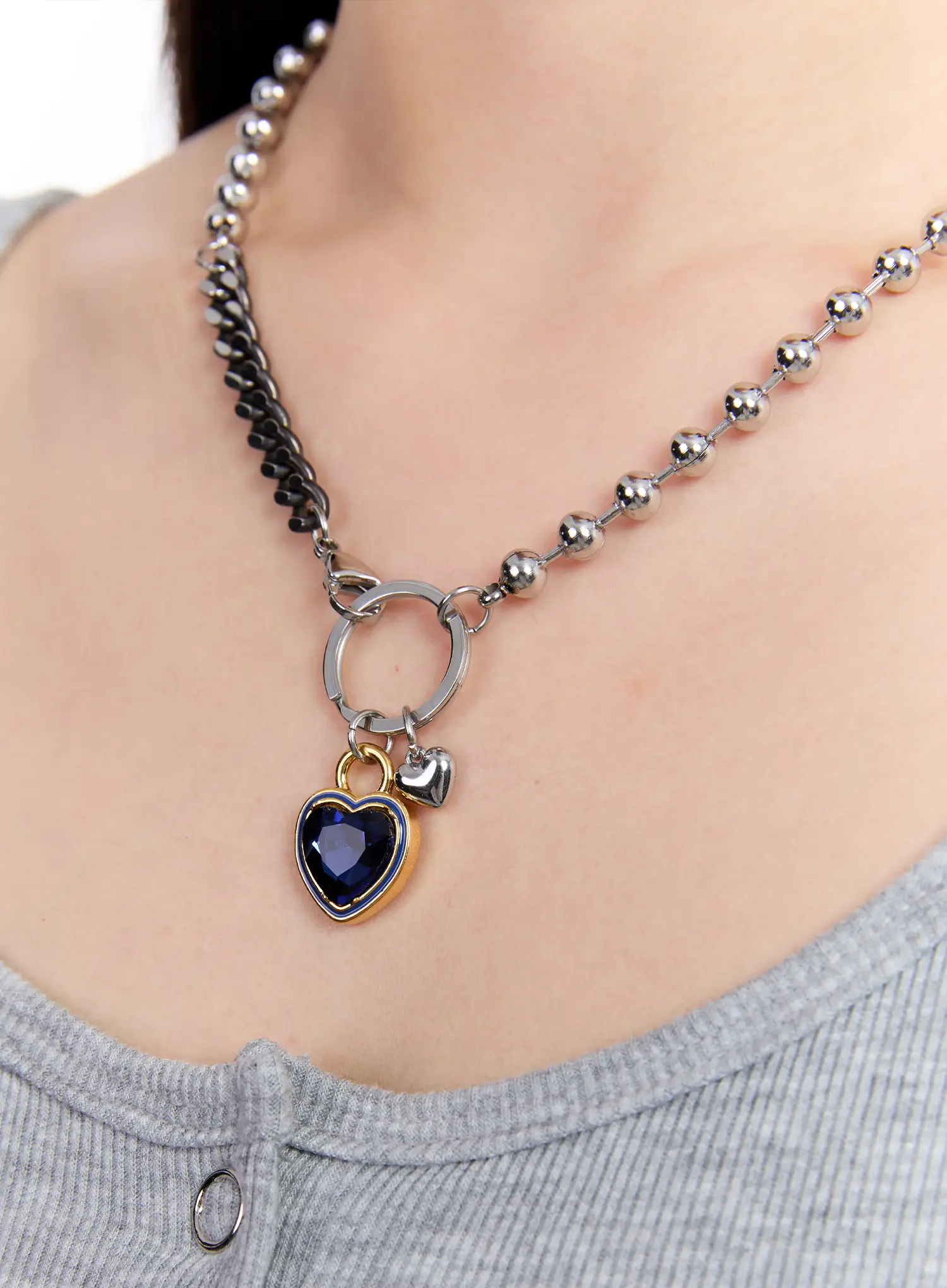 Piora Heart Necklace IU527 - Image 5