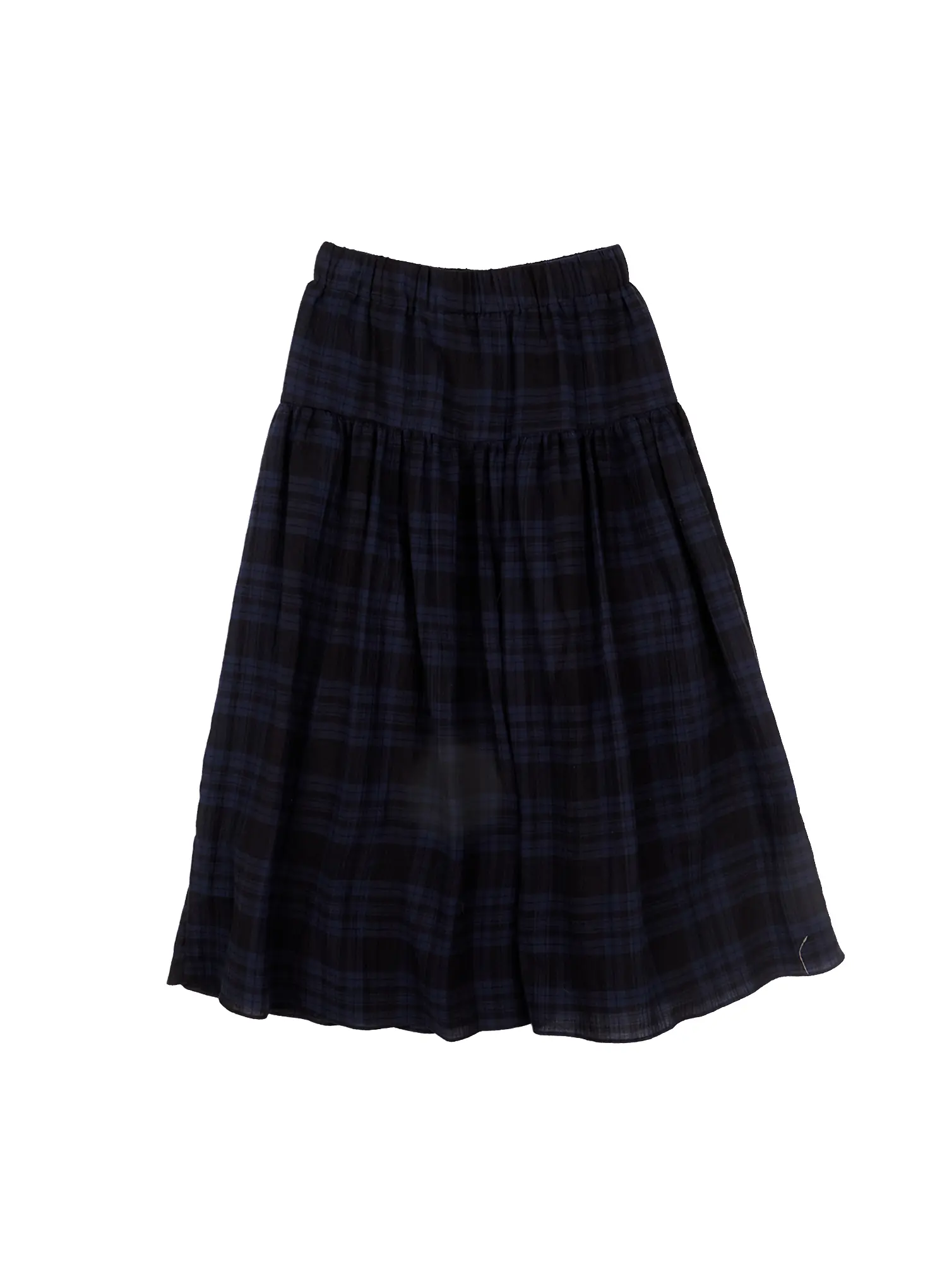 Plaid Flare Maxi Skirt CN514 - Image 9