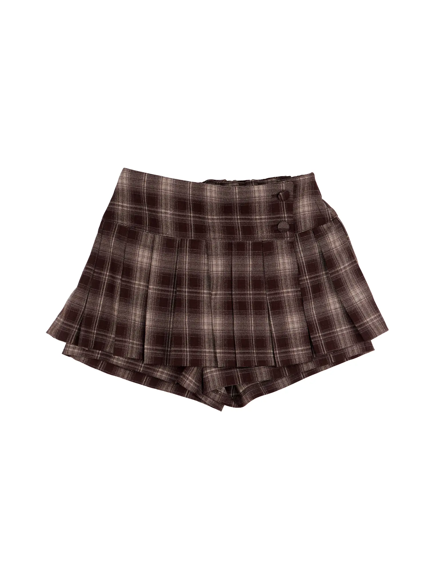 Plaid High-Waist Mini Skirt CN524 - Image 10