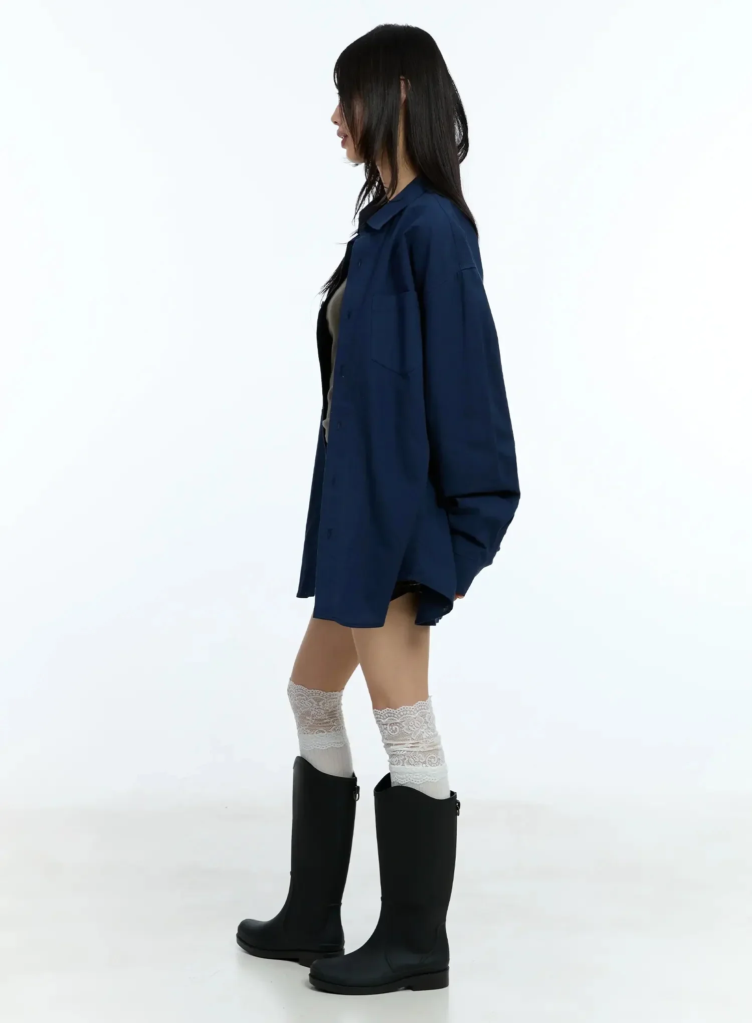 Plaid Pleated Mini Skirt IU524 - Image 11