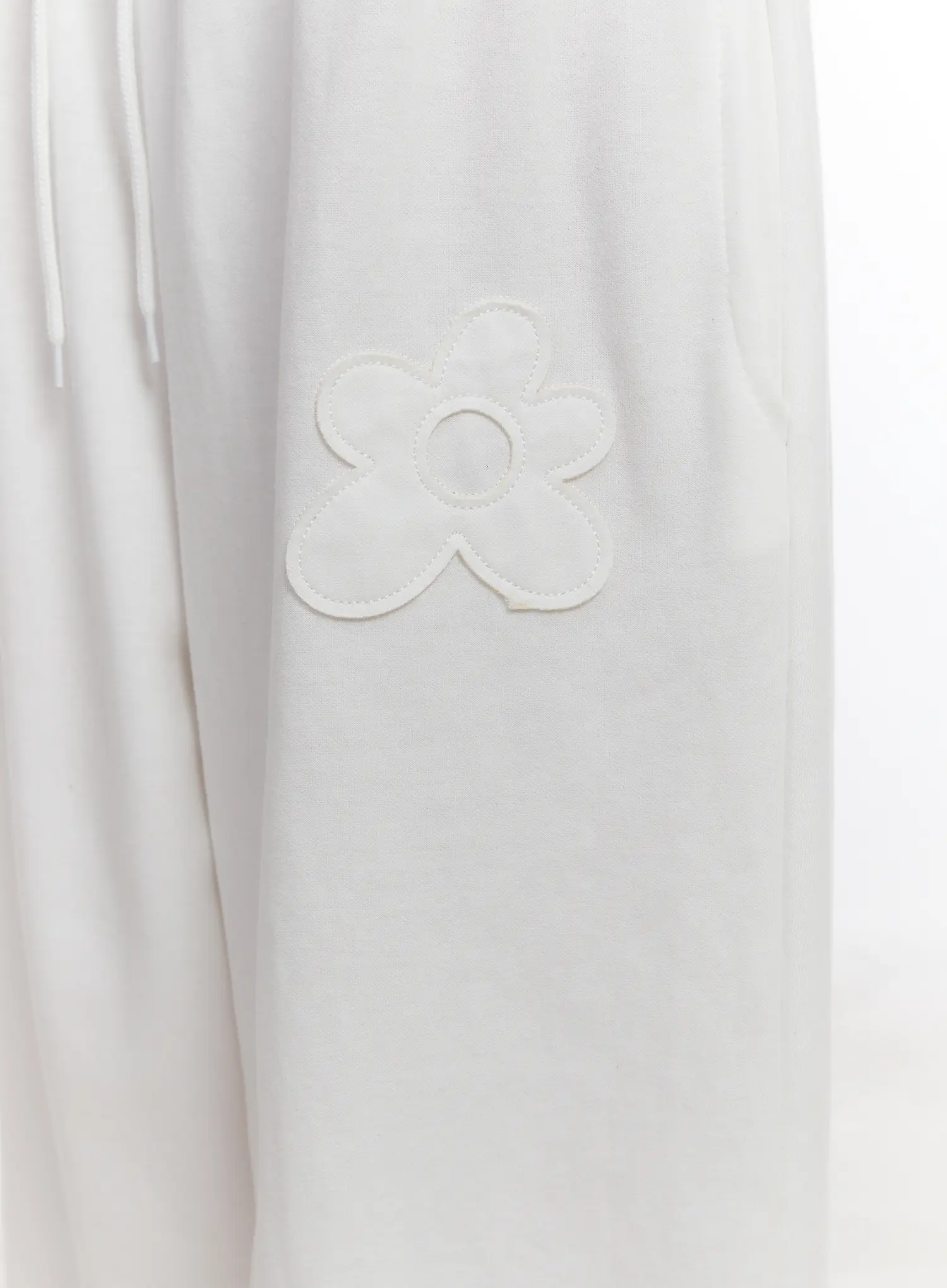 Plaid Waist Wide Leg Sweatpants CS530 - Image 4
